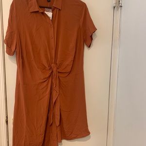 NWT button down dress